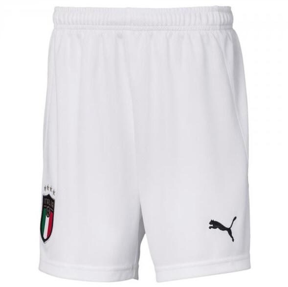 2020 Euro Italy Away White Soccer Shorts